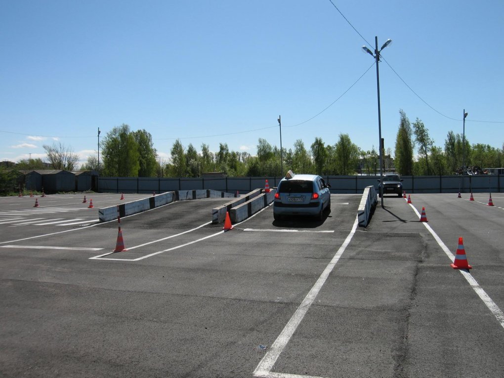 Площадка для вождения