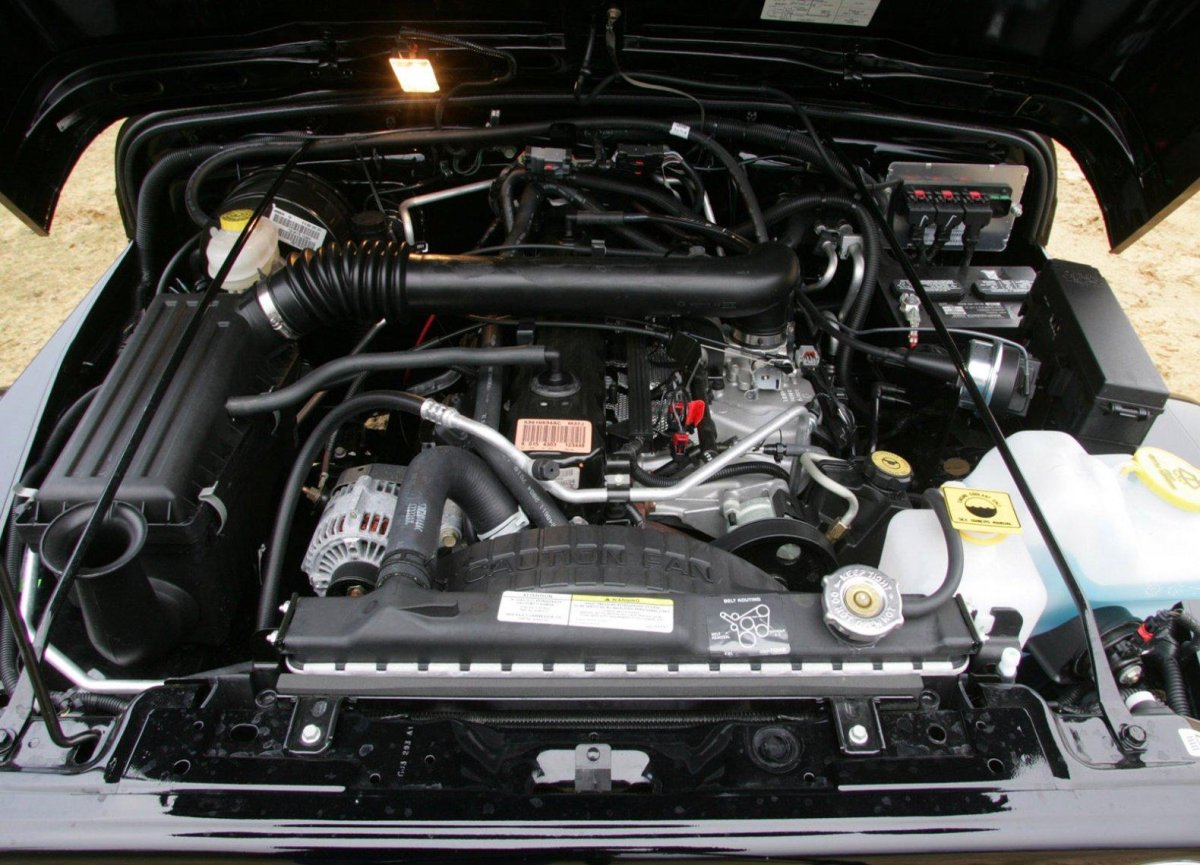 Джип Вранглер двигатель