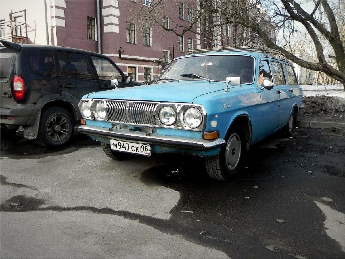 Волга 24 4 фары