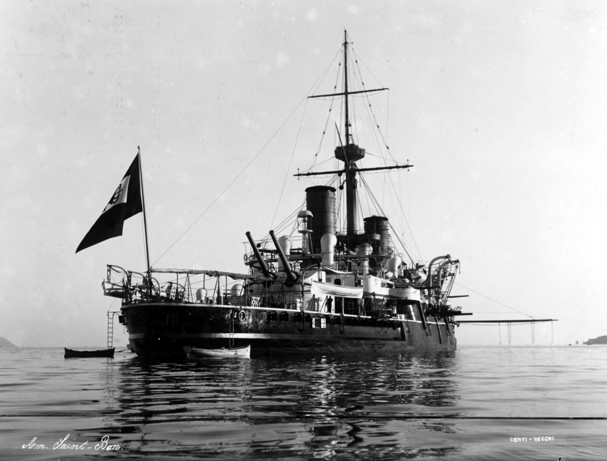 Итальянский броненосец Emanuele Filiberto