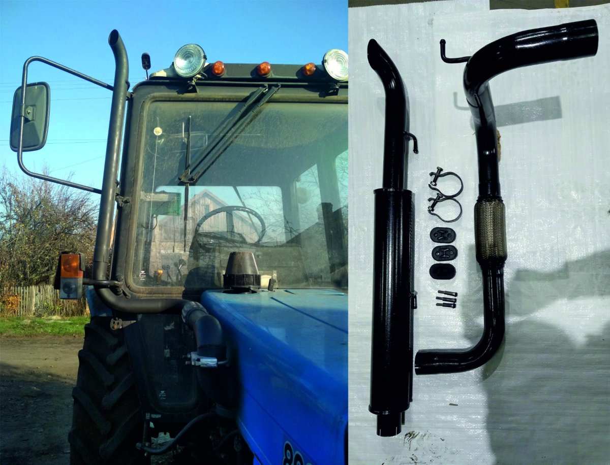 Переделка глушителя МТЗ 80