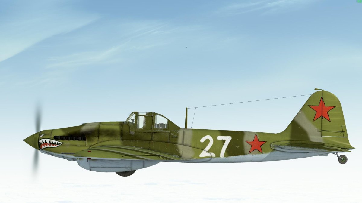 Ил 2 сбоку