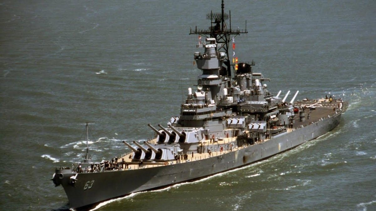 Корабль линкор Миссури