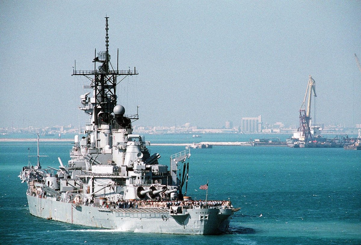 Линкор USS Missouri BB-63