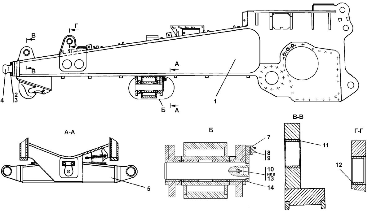 Рама трактора т 170
