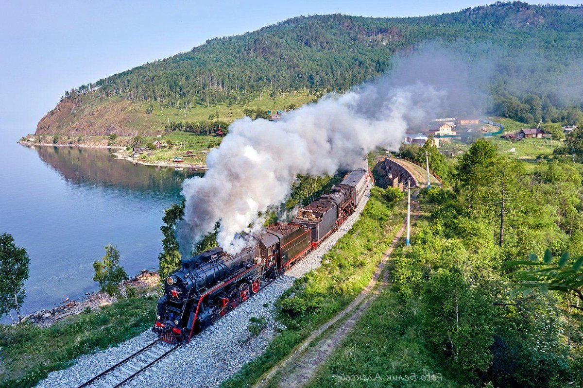 Байкал Кругобайкальская железная дорога
