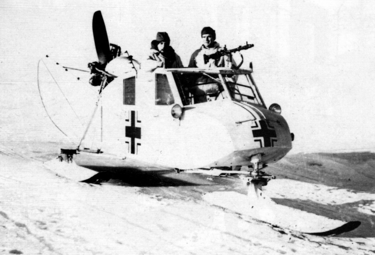 Аэросани ОСГА 6