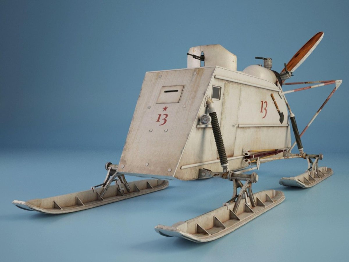 Бронированные аэросани НКЛ-26