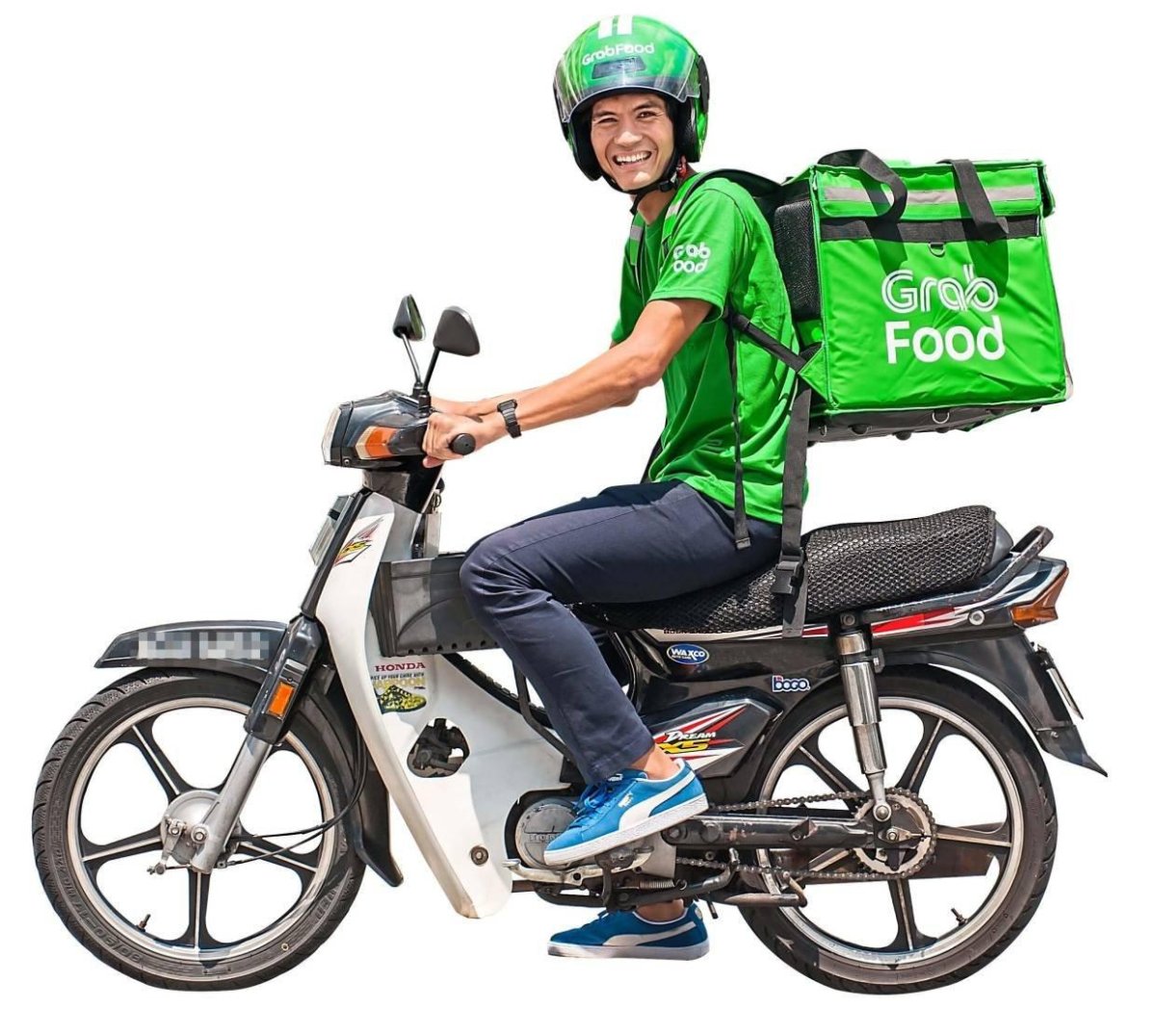 Доставка на мопеде