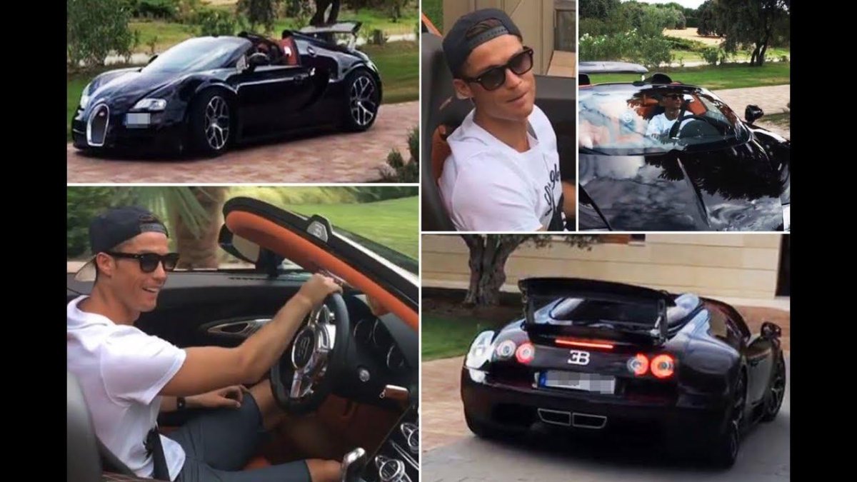 Бугатти Вейрон Роналду