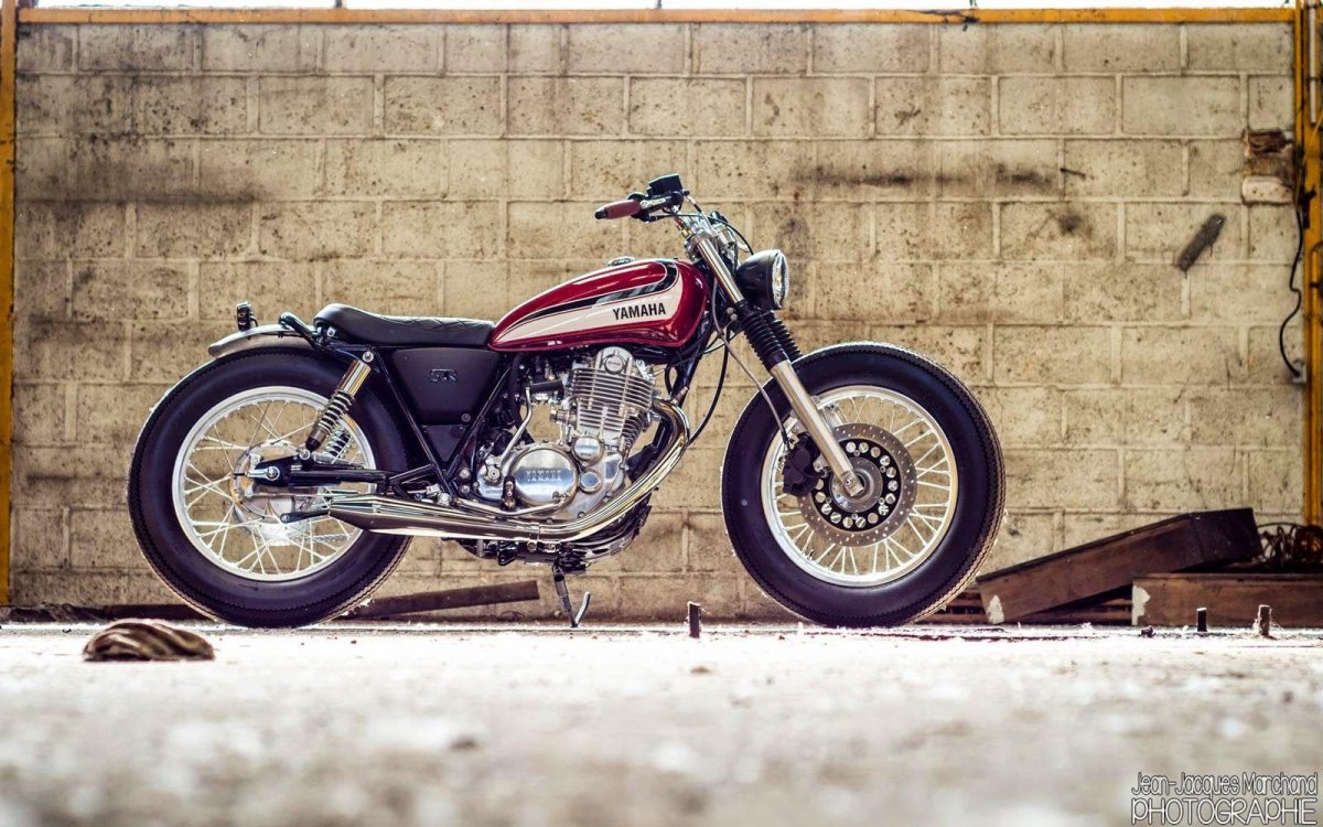 Yamaha sr400 кастом