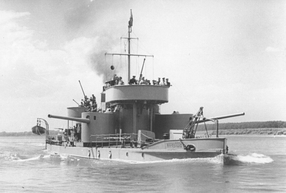 Речной монитор Дунайской флотилии