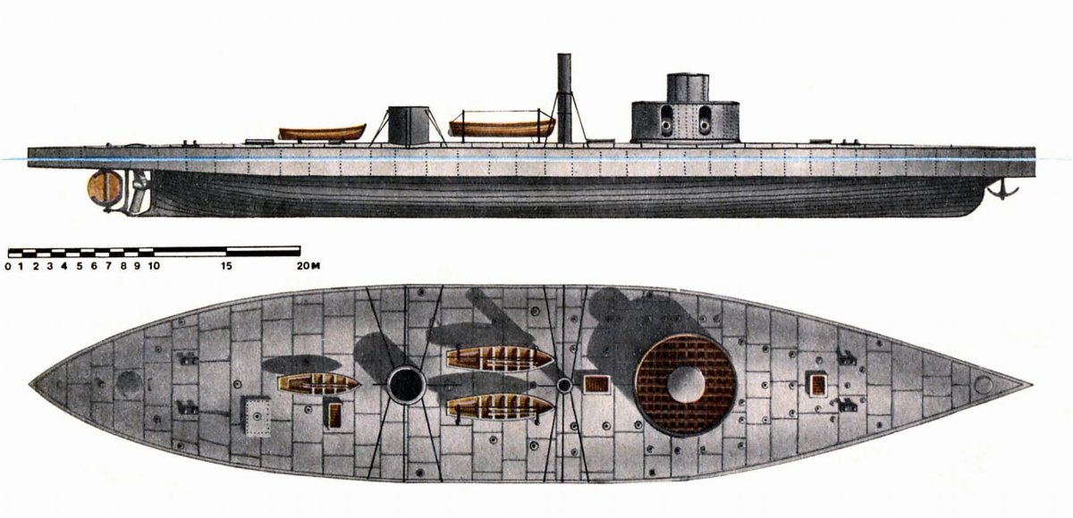 Броненосец монитор 1862