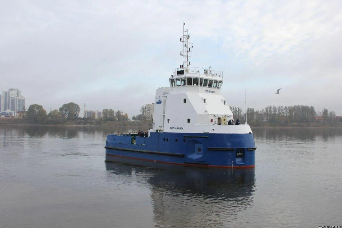 Буксир толкач Толиман