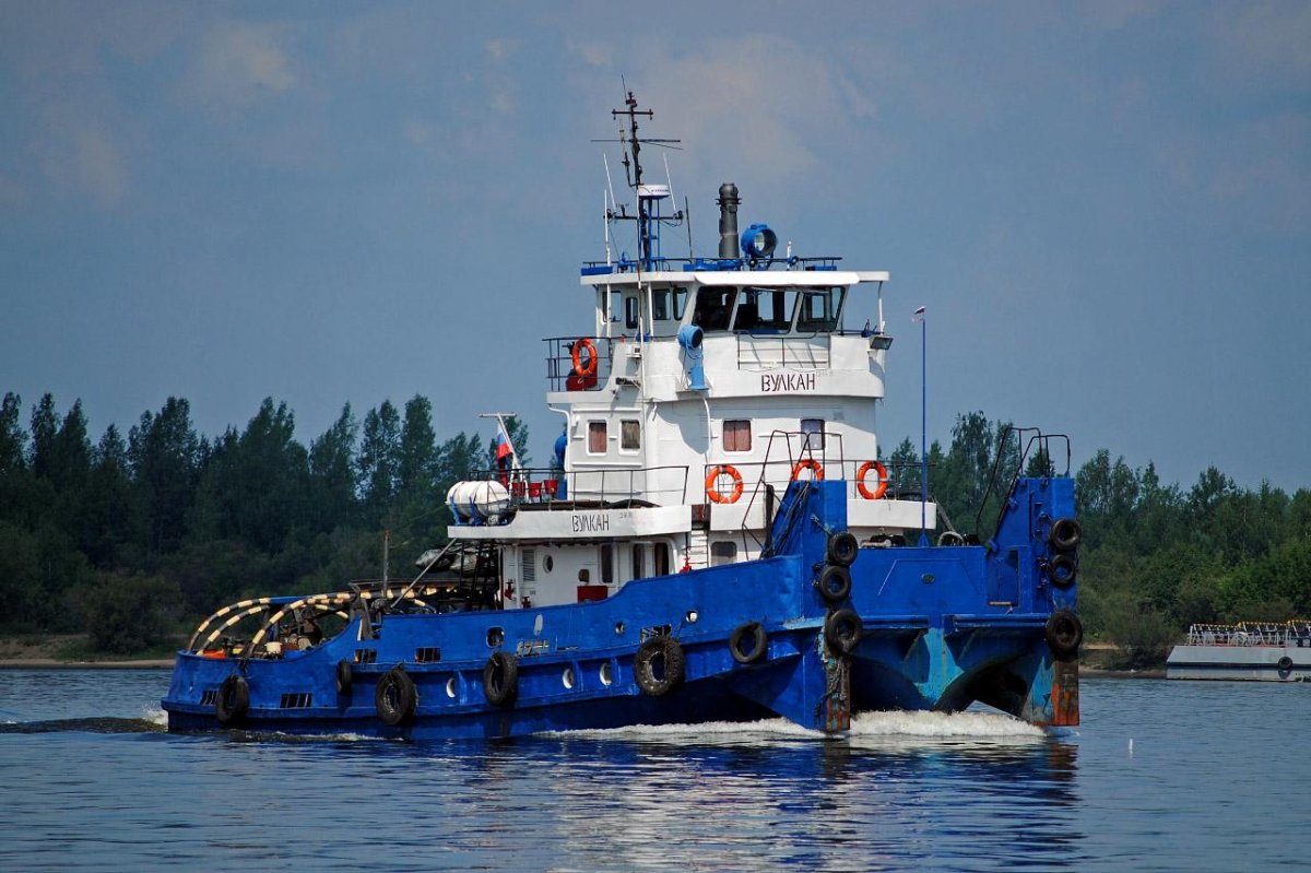 Буксир толкач вулкан