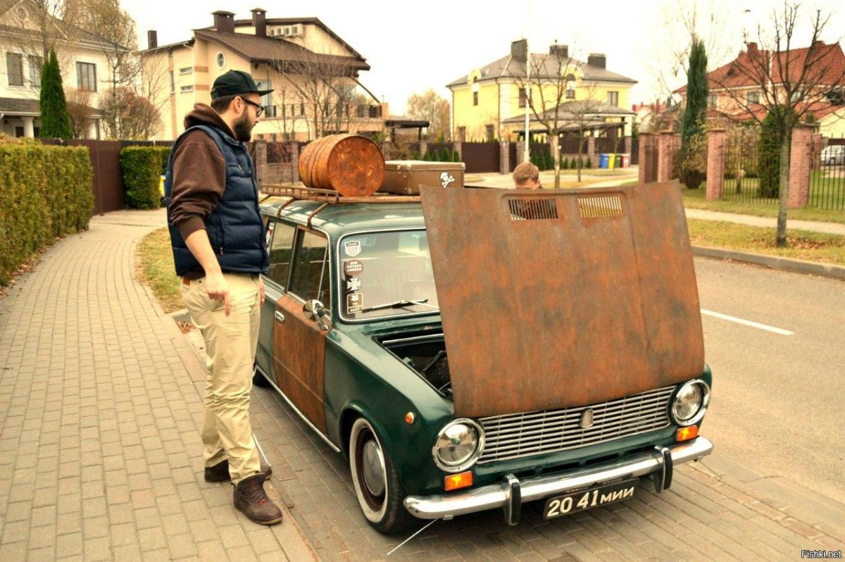 ВАЗ 2102 rat look