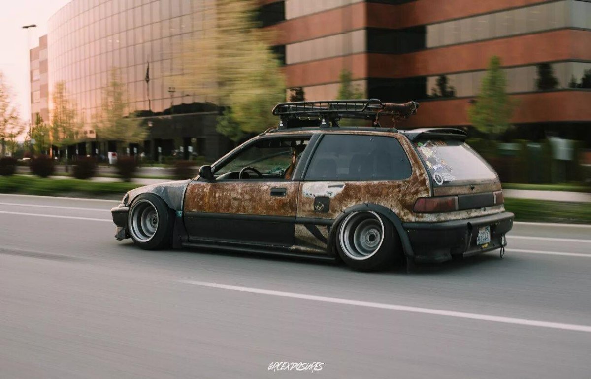Honda Civic rat look