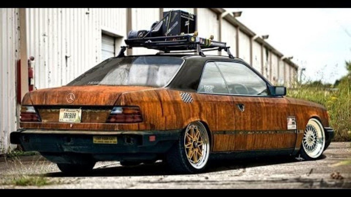 Мерседес 123 rat look