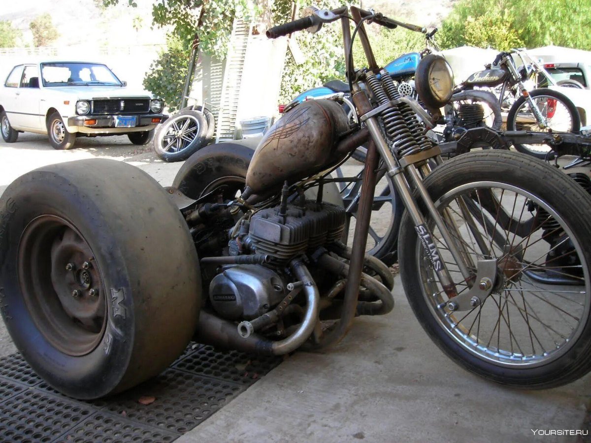 Мотоциклы в стиле Рэт кастом