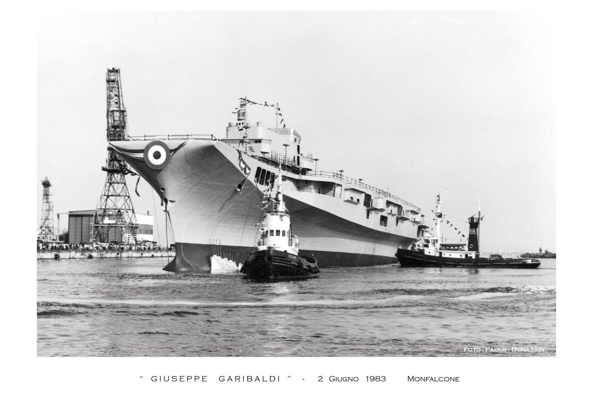 Джузеппе Гарибальди на корабле