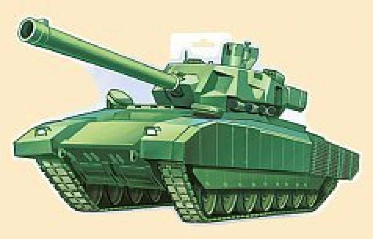 Плакат "танк"