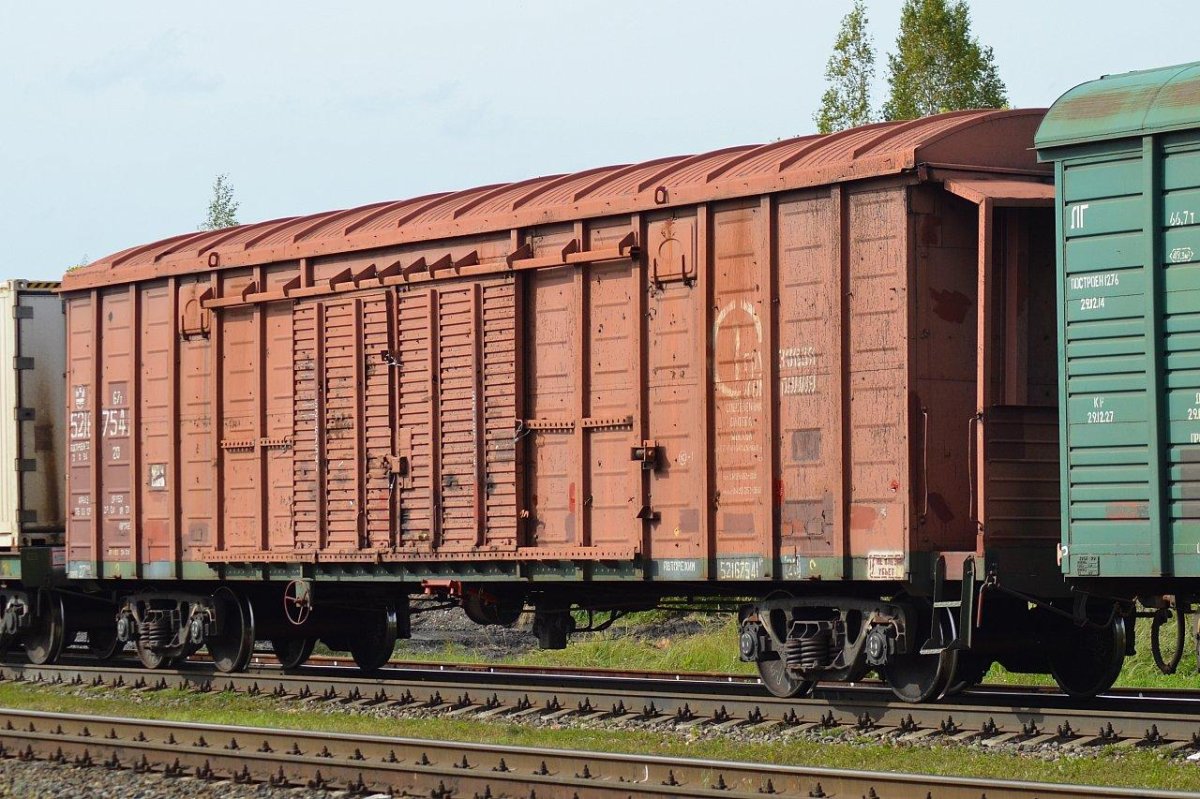 Вагон РЖД Крытый грузовой