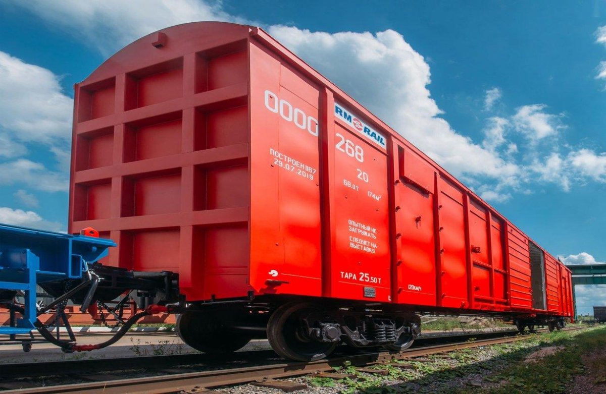 Крытый вагон модель 11-1268