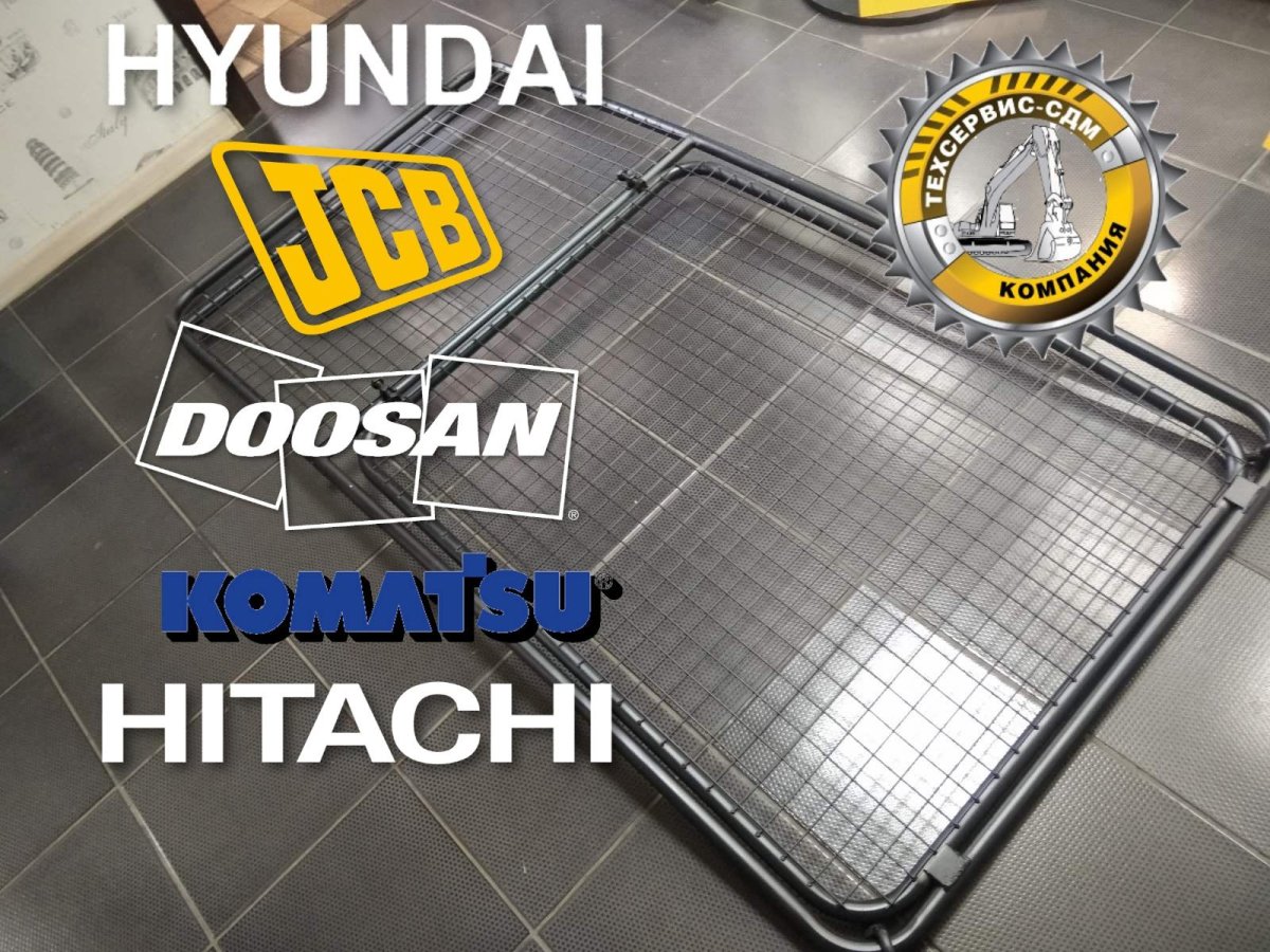 Защита лобового на экскаватор Коматсу 210