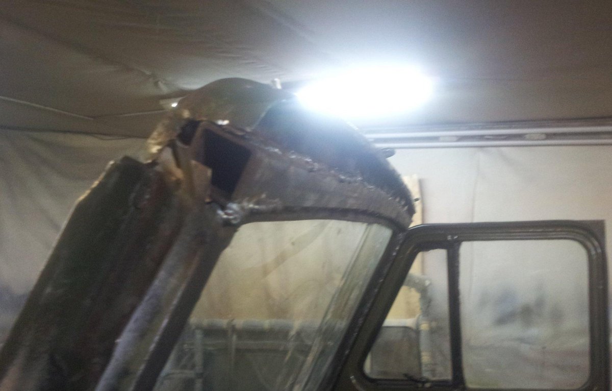 Защита лобового стекла УАЗ 469