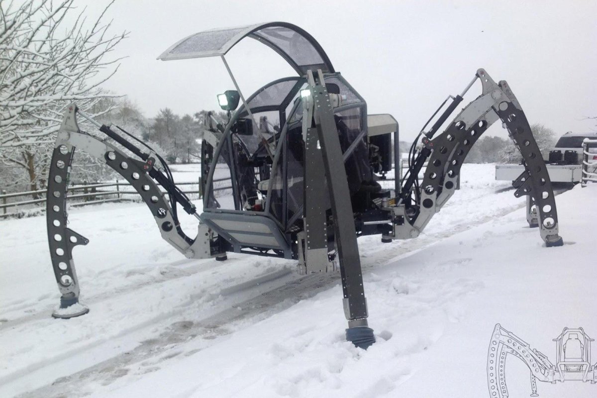 Шагающая машина Mantis