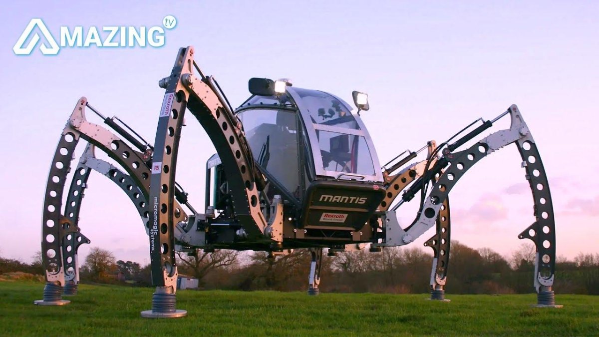 Робот - гексапод Mantis