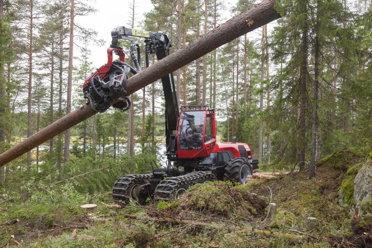 Лесная машина Ponsse Buffalo 8w