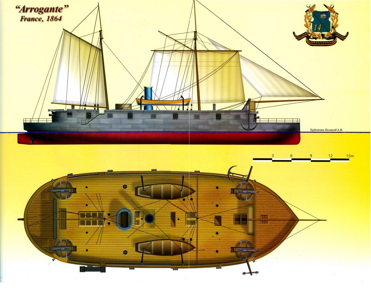 Парусная Канонерская лодка