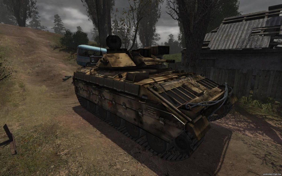 Гаусс танк сталкер