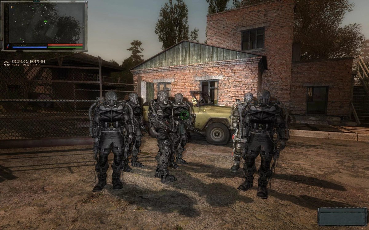 Блокпост военных сталкер