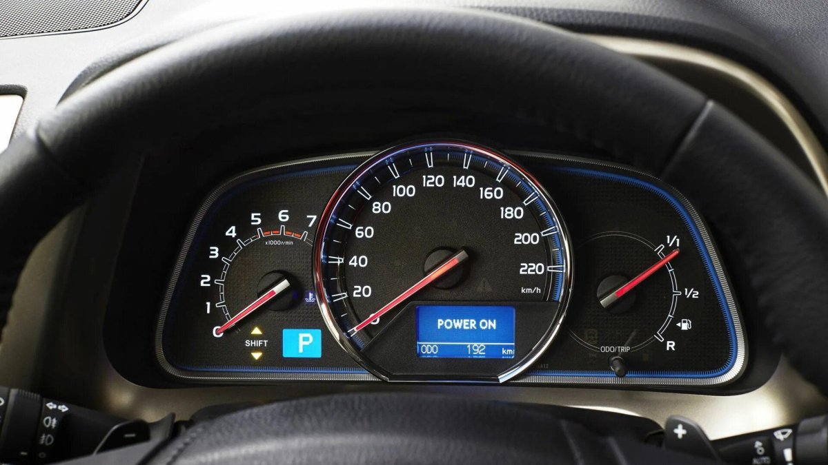 Toyota rav4 панель приборов