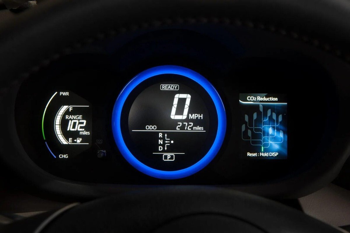 Цифровая приборная rav4 xa30