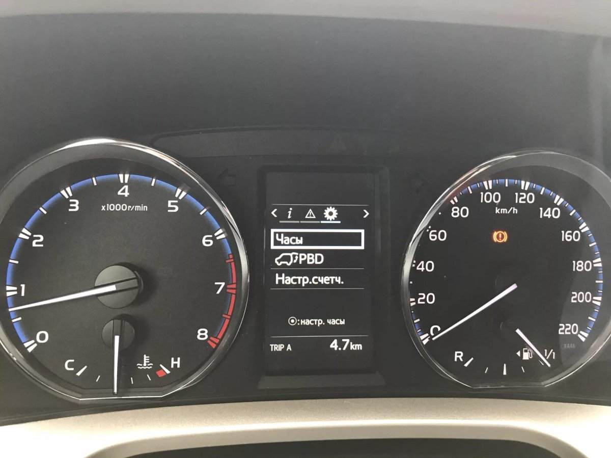 Toyota rav4 2020 приборная панель