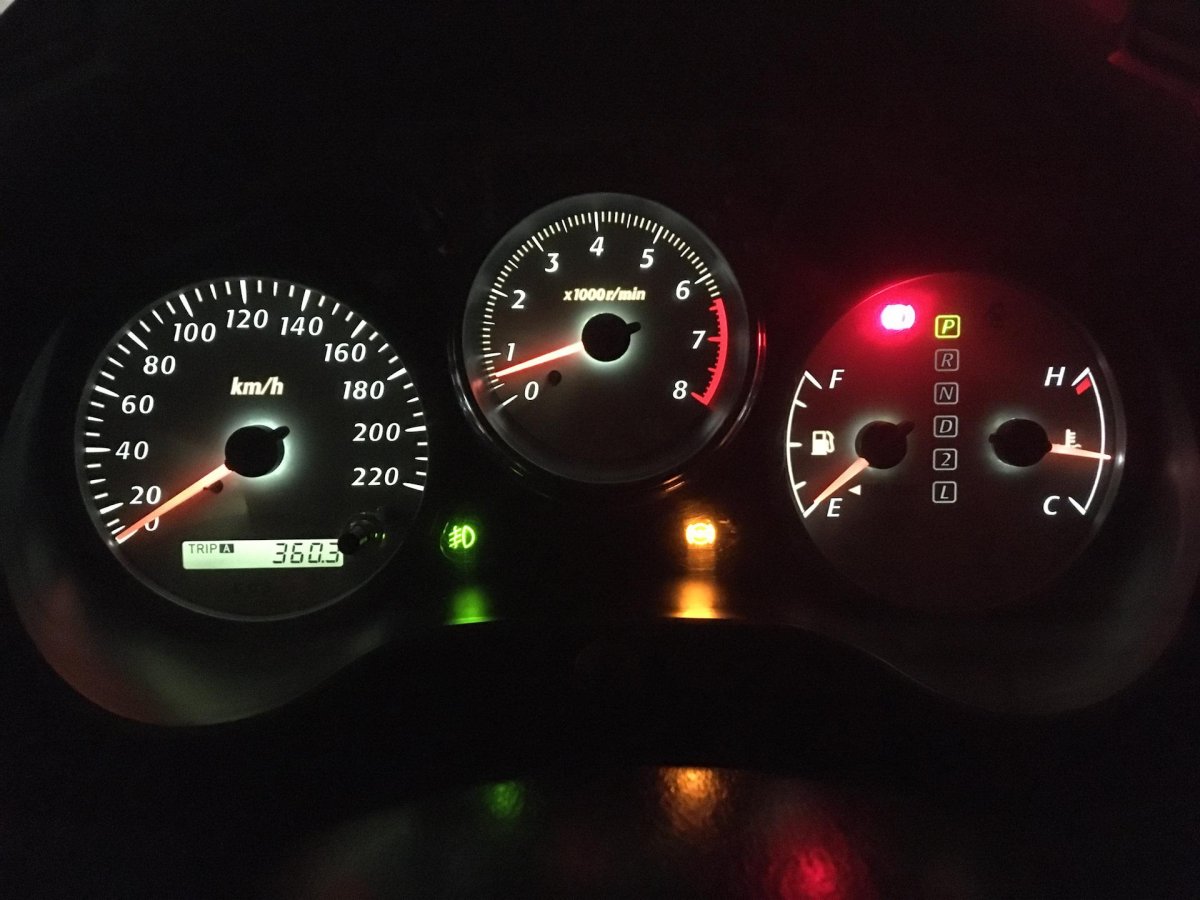 Тойота рав 4 приборка