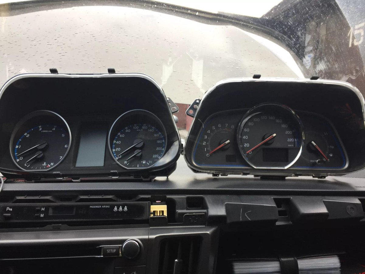 Электронная приборная панель рав 4