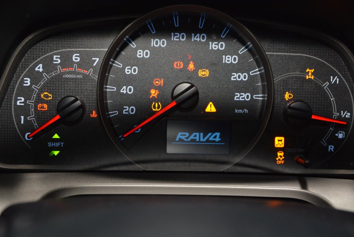 Тойота рав 4 панель приборов