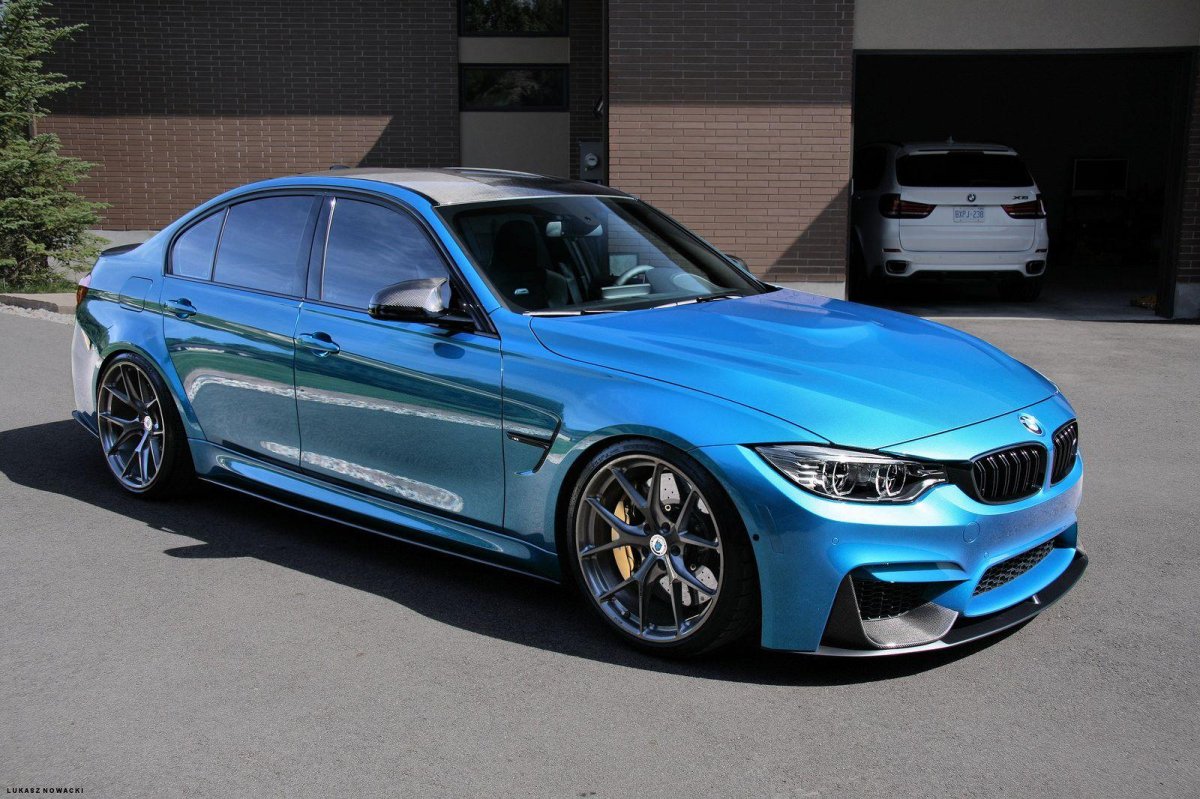 BMW m3 f80 Blue