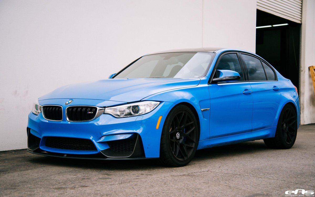 BMW m3 Blue
