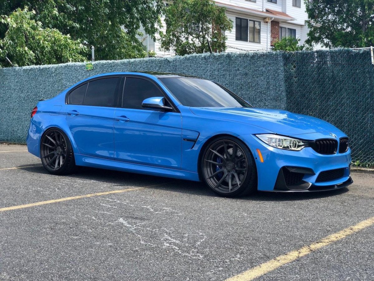 BMW m3 Blue