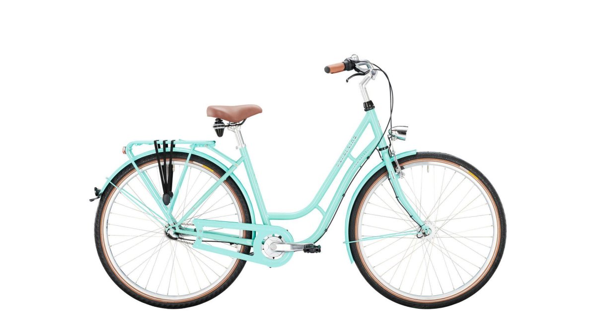 Бежевый велосипед