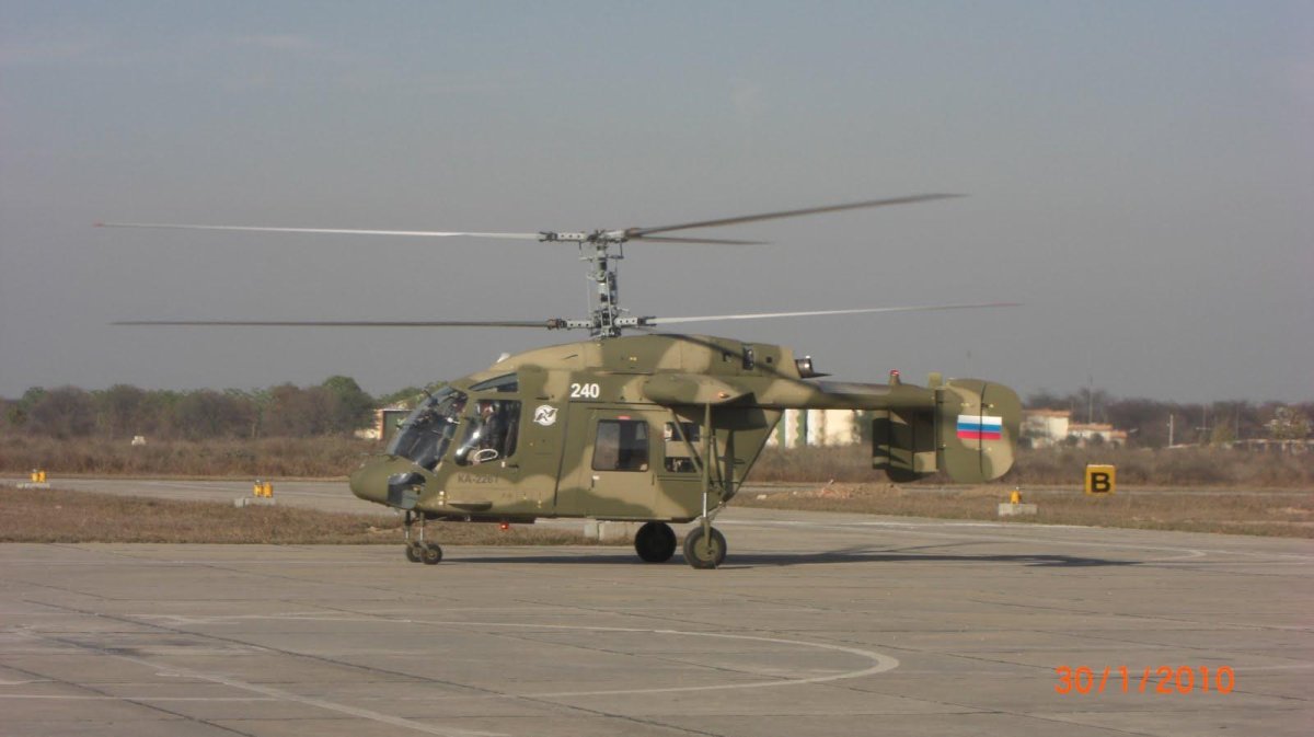 Модернизированный вертолёт ка-226т