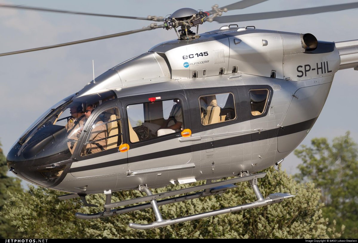 Eurocopter ec145 салон