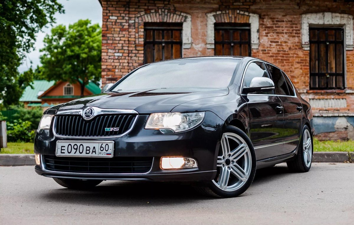 Шкода Суперб 2 Рестайлинг