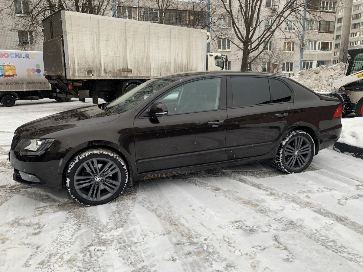 Skoda Superb 2 антихром