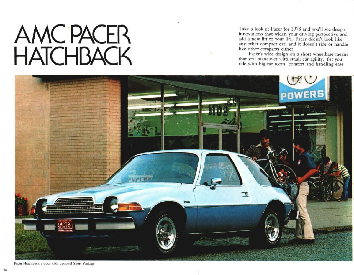 AMC Pacer салон